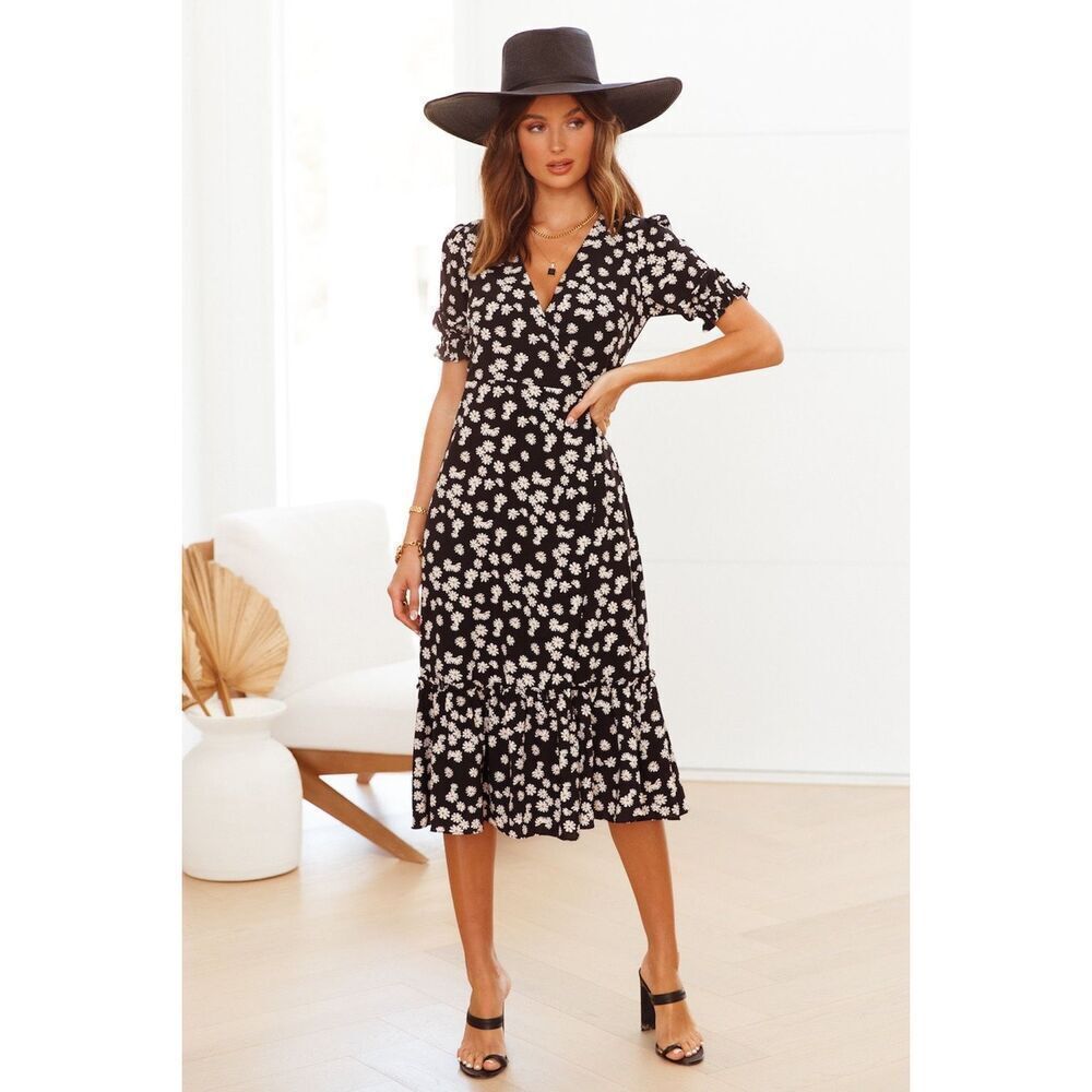 New Hello Molly Need Some Company Midi Dress Size 6
